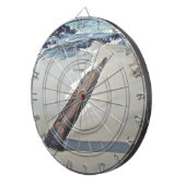 Driftwood zonder ketting dartbord (Voorkant Rechts)
