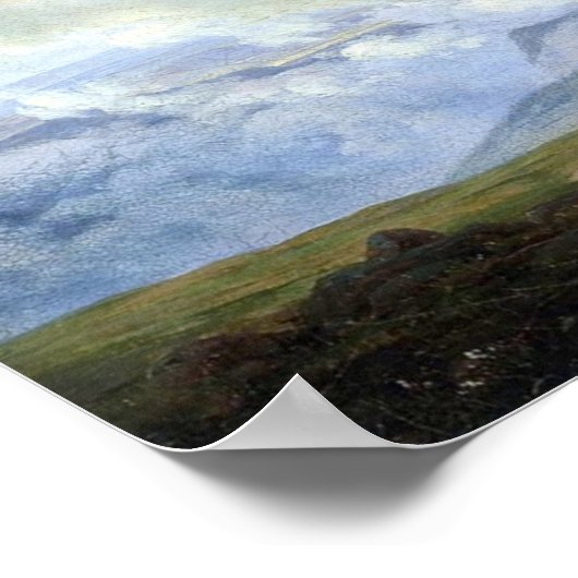 Drifwolken Poster (Hoek)