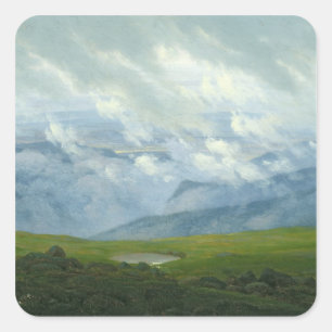 Drifwolken Vierkante Sticker