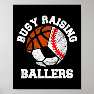 Drig Opvoeden Byllers Grappig Bysebyll Voetbal Bys Poster
