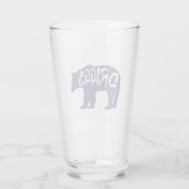Driggs Idaho Beer Glas (Achterkant)