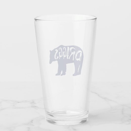 Driggs Idaho Beer Glas (Achterkant)
