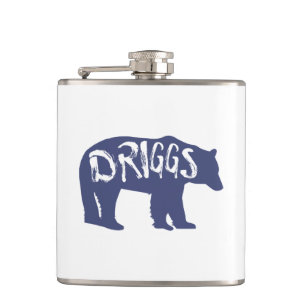 Driggs Idaho Beer Heupfles