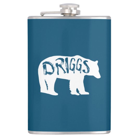 Driggs Idaho Beer Heupfles (Voorkant)