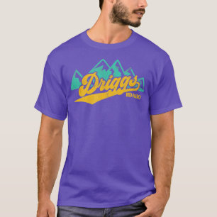 Driggs Idaho Outdoors Adventure Mountain T-shirt