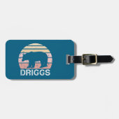 Driggs Idaho Retro Beer Bagagelabel (Voorkant horizontaal)