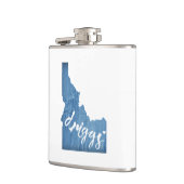 Driggs Idaho Wood Grain Heupfles (Links)