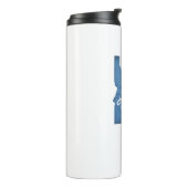 Driggs Idaho Wood Grain Thermosbeker (Gedraaid links)