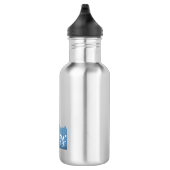 Driggs Idaho Wood Grain Waterfles (Rechts)