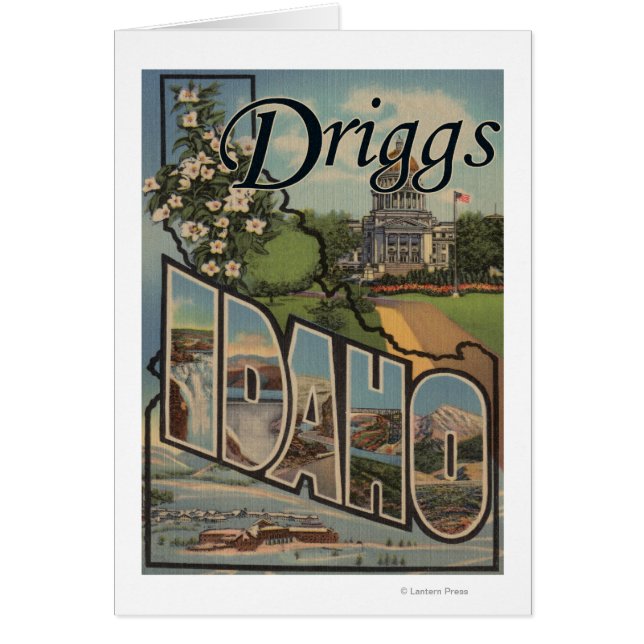 Driggs, IdahoLarge Letter ScenesDriggs, ID (Voorkant)