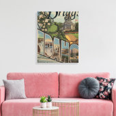 Driggs, IdahoLarge Letter ScenesDriggs, ID Canvas Afdruk (Insitu (Woonkamer))