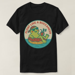 Drijf als een boekanierkikker t-shirt