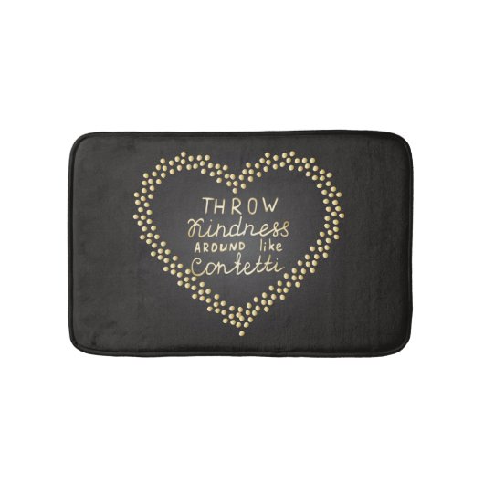 Drijf de Confetti rond Badmat (Voorkant)