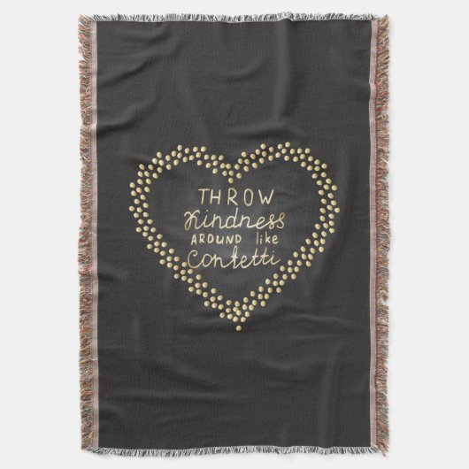 Drijf de Confetti rond Deken (Voorkant Verticaal)