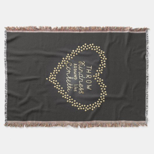 Drijf de Confetti rond Deken (Voorkant)