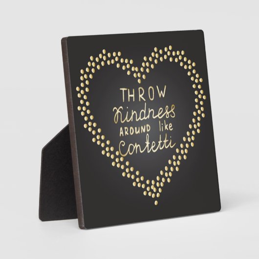 Drijf de Confetti rond Fotoplaat (Voorkant)