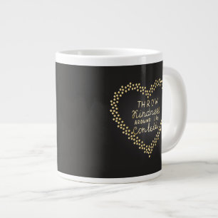 Drijf de Confetti rond Grote Koffiekop
