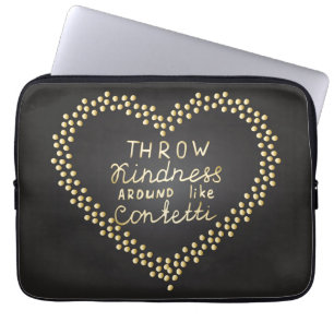 Drijf de Confetti rond Laptop Sleeve