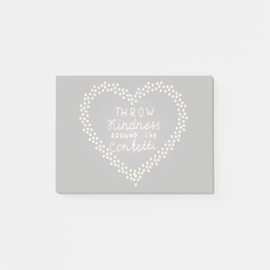 Drijf de Confetti rond Post-it® Notes (Voorkant)