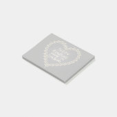 Drijf de Confetti rond Post-it® Notes (Schuin)