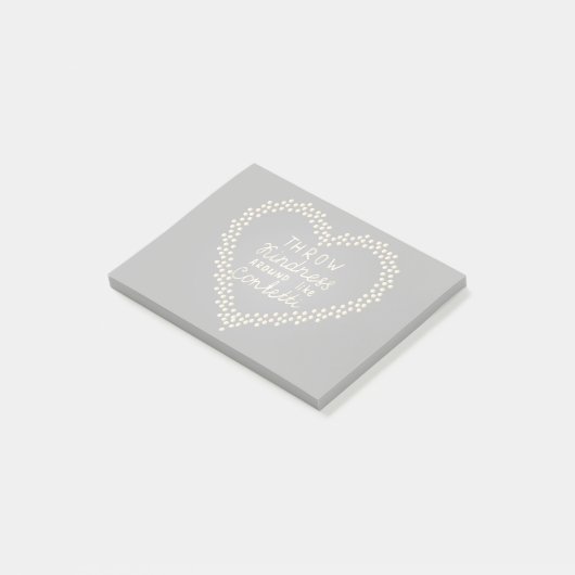 Drijf de Confetti rond Post-it® Notes (Schuin)