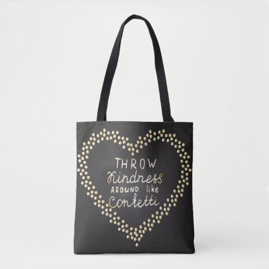 Drijf de Confetti rond Tote Bag (Voorkant)