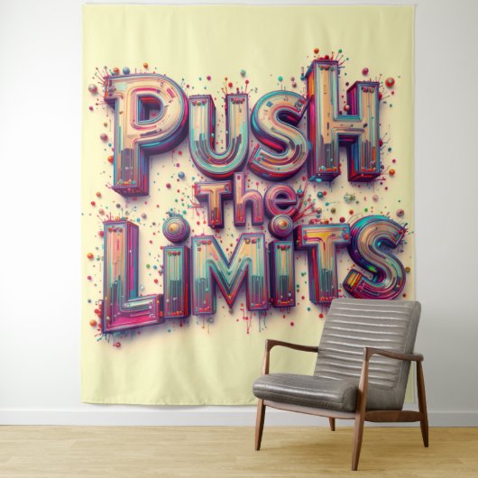 Drijf De Grenzen Op Wandkleed (In situ)