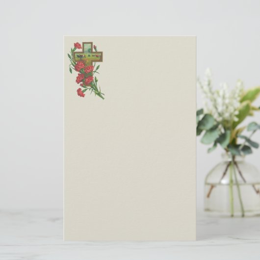 Drijf- en warenhuis briefpapier (Staand voorkant)