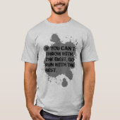 Drijf met het beste Shirt van Mannen (Voorkant)