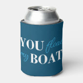 Drijf mijn boot blikjeskoeler (Blikje Voorkant)