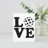 Drijfballliefde Briefkaart (Staand voorkant)