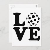 Drijfballliefde Briefkaart (Voorkant / Achterkant)