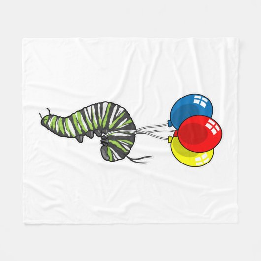 Drijfbalon Fleece Deken (Voorkant (Horizontaal))