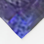 Drijfband met handmatige zonnebloempjes fleece deken (Hoek)