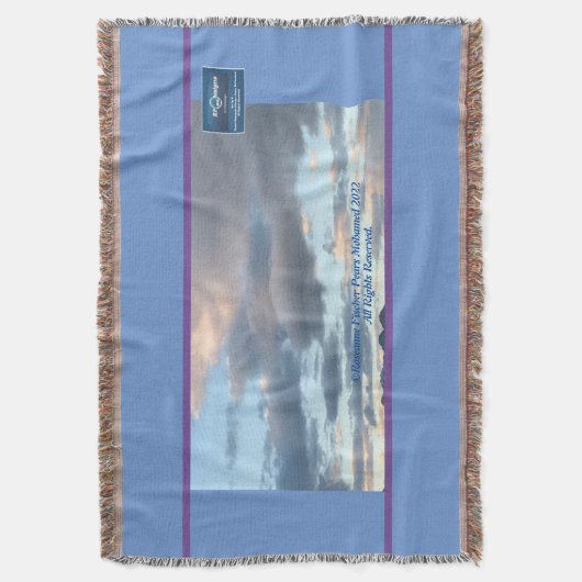 Drijfband (MountainView #1) RFPMDesignes ©️ 2022 Deken (Voorkant Verticaal)