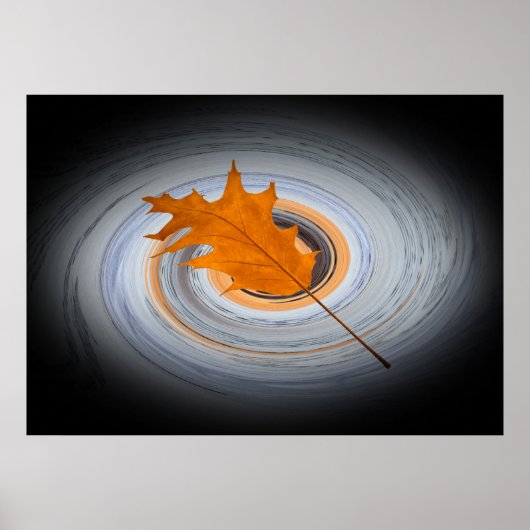 Drijfblad Poster (Voorkant)