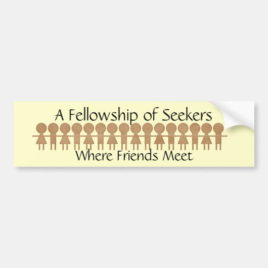 Drijfbumper Bumpersticker (Voorkant)