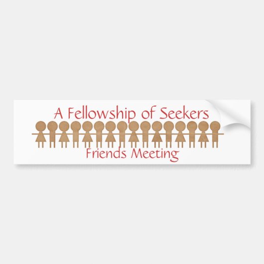 Drijfbumper Bumpersticker (Voorkant)