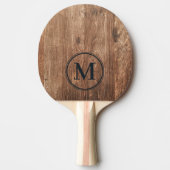 Drijfhout Boards Monogram Tafeltennisbatje (Voorkant)
