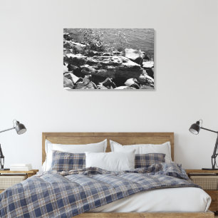Drijfhout Canvas Afdruk