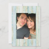 Drijfhout Oceaan Strand Kuststrook Bewaar de datum Kaart (Achterkant)