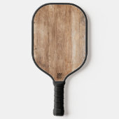 Drijfhout Planken Pickleball Paddle (Achterkant)