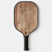Drijfhout Planken Pickleball Paddle (Voorkant)
