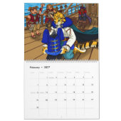 Drijfhout wordt een piraat kalender (Feb 2027)