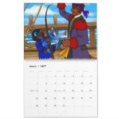 Drijfhout wordt een piraat kalender (Mar 2027)
