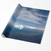 Drijfijs in Antarctica Cadeaupapier (Uitgerold)