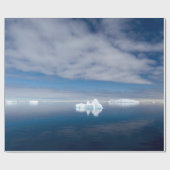 Drijfijs in Antarctica Cadeaupapier (Vlak)