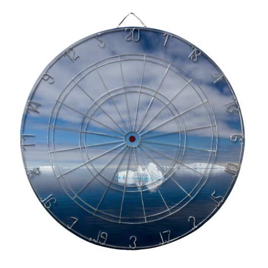 Drijfijs in Antarctica Dartbord (Voorkant)