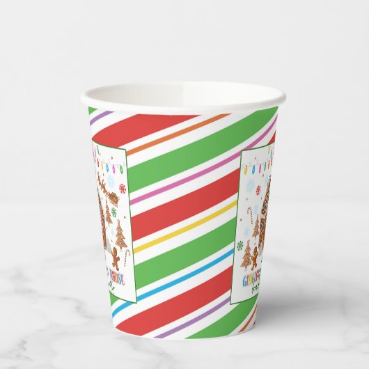 Drijfkeuken in het keukenhuis - Doordopende feestd Papieren Bekers (Links)