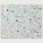 Drijfmolen van de Terrazzo, naadloos, met de hand  Cadeaupapier (Vlak)